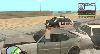 Código de mirar de dentro do carro no GTA San Andreas 